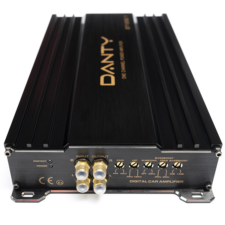 丹笛dt1200.1汽车低音功放专业数字功放1000w支持来福p2捷力w3 w1