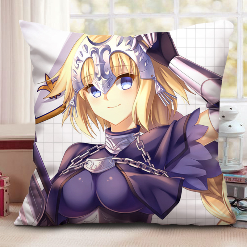 fate grand order抱枕 fatego抱枕 动漫周边抱枕双面 fate黑白贞