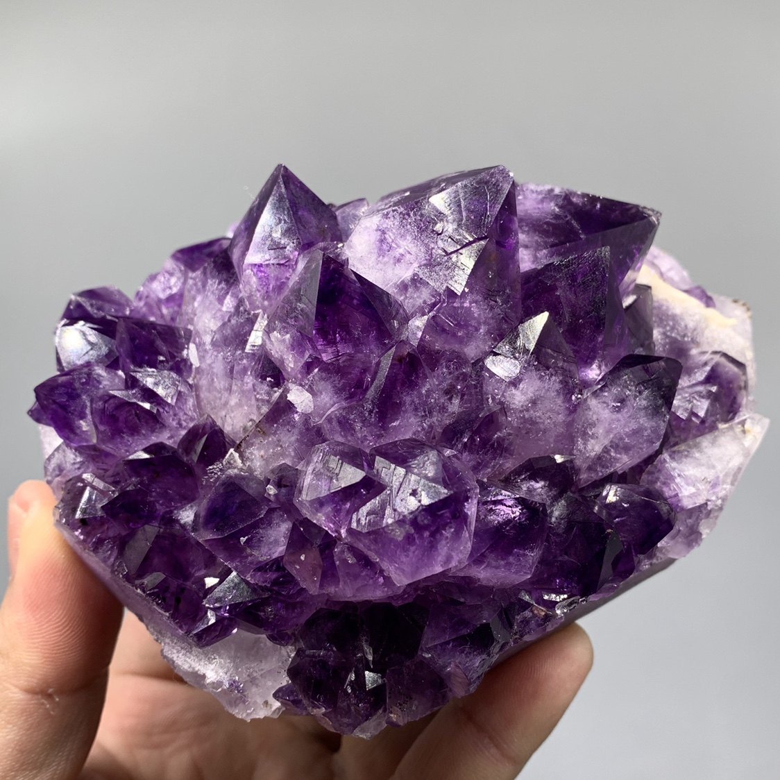 矿石之源的优惠券大全—巴西紫水晶 天然矿物晶体 教学标本矿石原石