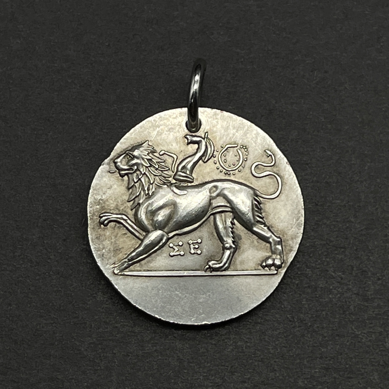 古希腊神话银币饰品古币吊坠西锡安喷