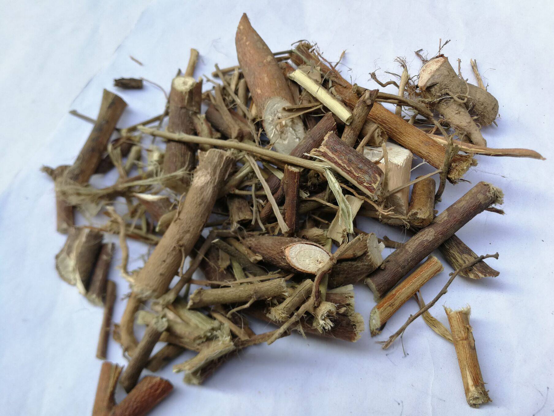 狗脚迹中草药500g克 地桃花 肖梵天花根 八卦拦路虎根 野棉花根