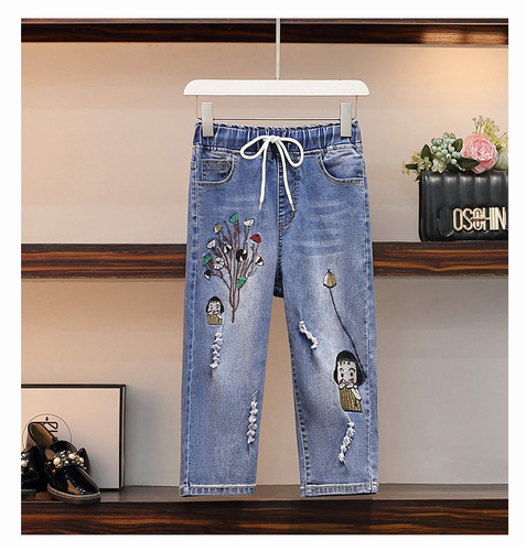 万成顺大码牛仔厂家 WCSDMNZCJ9365