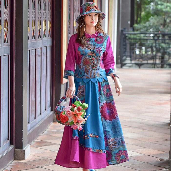 少数民族风女装夏