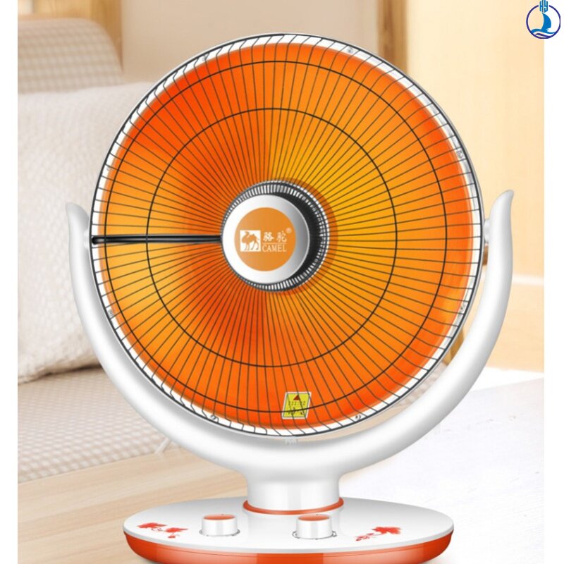 全屋取暖器摇头小太阳落地式暗光护眼发热管冬季台式大功率电热扇