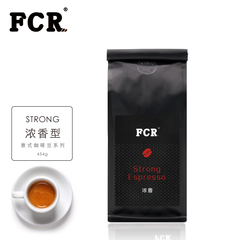 FCR咖啡新鲜烘焙 美式浓香拼配意式咖啡豆/粉454g