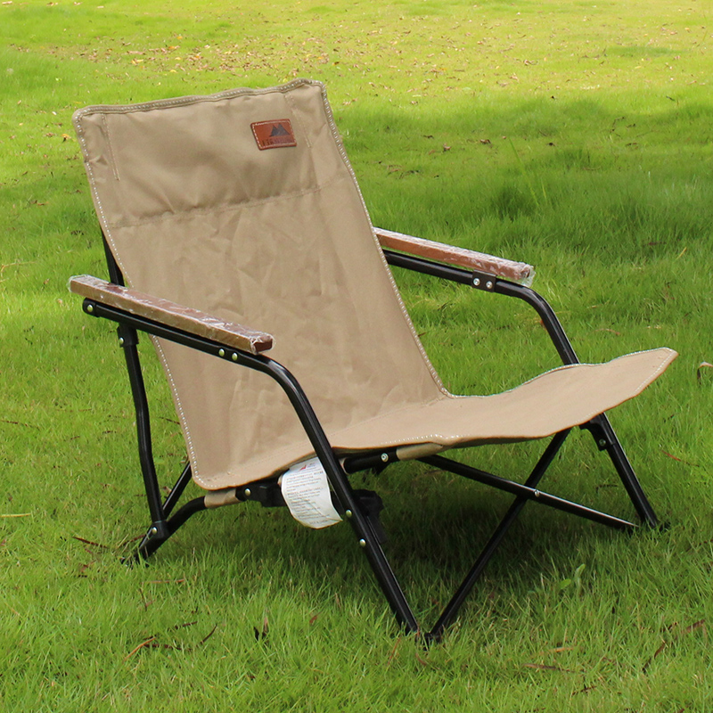 户外折叠椅便携式半躺椅钓鱼凳子休闲沙滩椅子露营野营靠背扶手椅