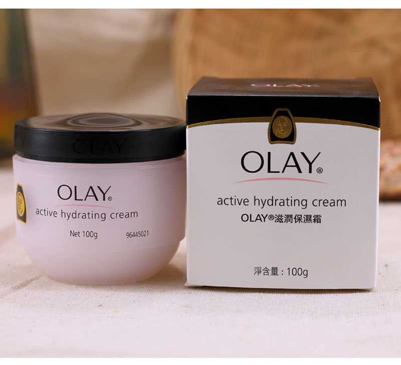 香港进口olay玉兰油滋润保湿霜100g男女抗干抗皱秋冬补水面霜港版