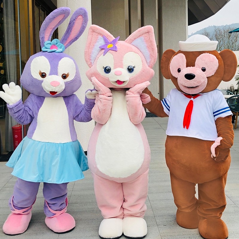 玲娜贝儿卡通人偶服装迪士尼网红同款玩偶服星黛露达菲熊道具定制