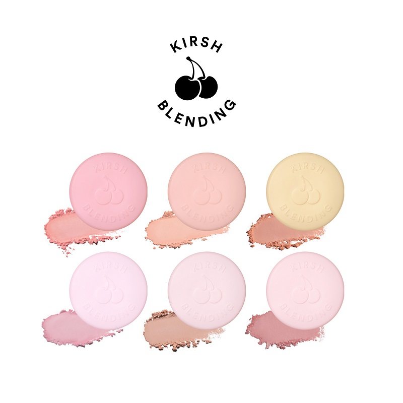 特价眼影粉色腮红_韩国ins爆款kirsh blending腮红眼影兼用初学者桃色