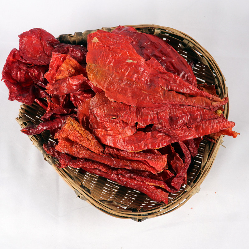 赤峰辣椒皮子特产农家辣椒干红辣辣椒皮拆骨肉食材韩椒一斤装包邮