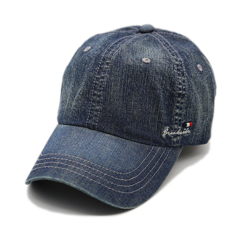 太阳帽牛仔早秋帽子女男士鸭舌帽潮牌休闲牛仔帽棒球帽女韩版女帽