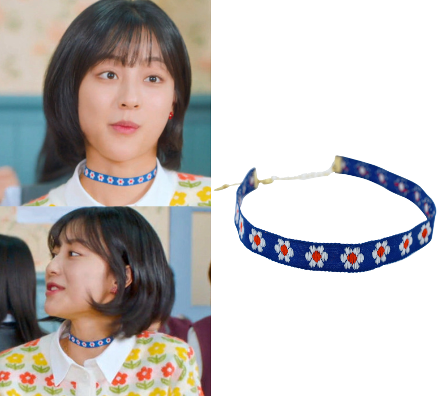 直邮~韩国代购正品 韩剧女神降临 姜敏儿同款 韩版锁骨花朵项链