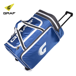 GRAF冰球护具拉杆箱包 装备包带轮式包 滚轮手提护具包陆地曲棍球