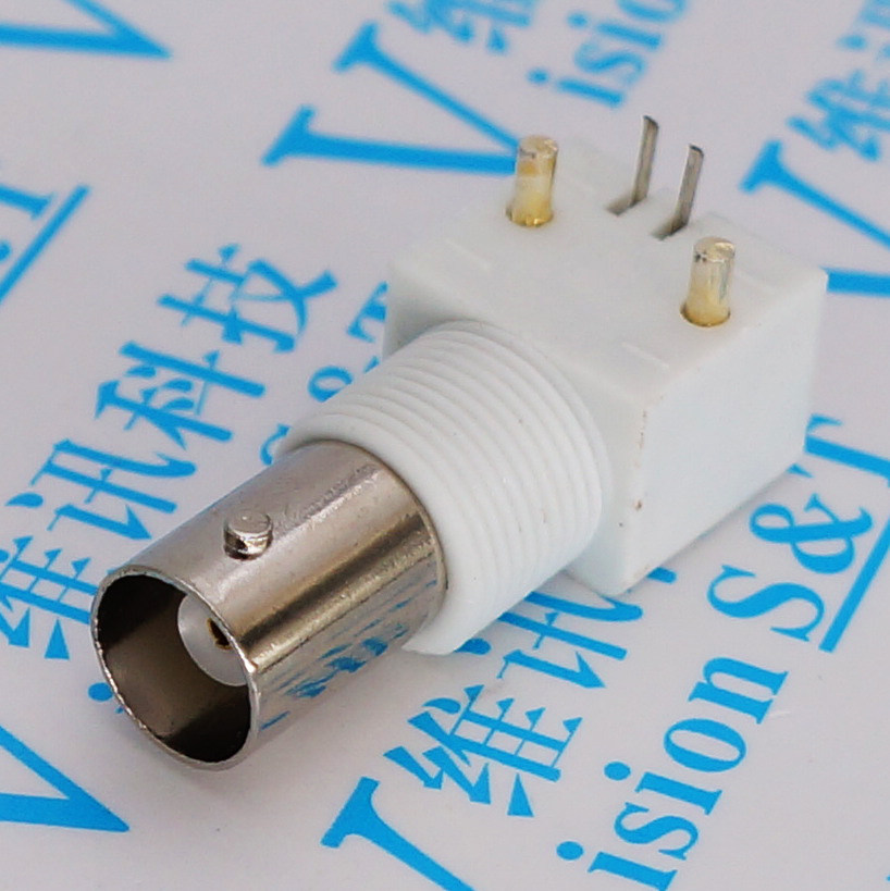 bnc 白胶 监控视频插座 bnc面板座 q9母座 bnc座