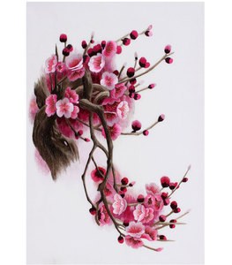 苏绣梅花纯手工图片