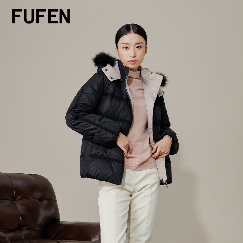 14476-10—羽绒服>天津fufen女装旗舰店女装/女士精品羽绒服更新时间