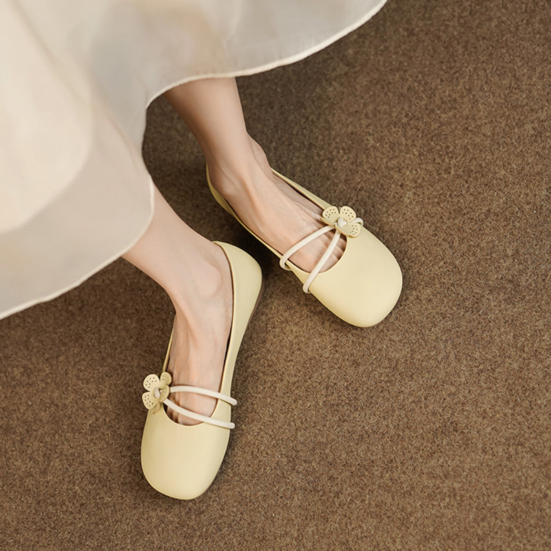 奶奶鞋女夏文艺