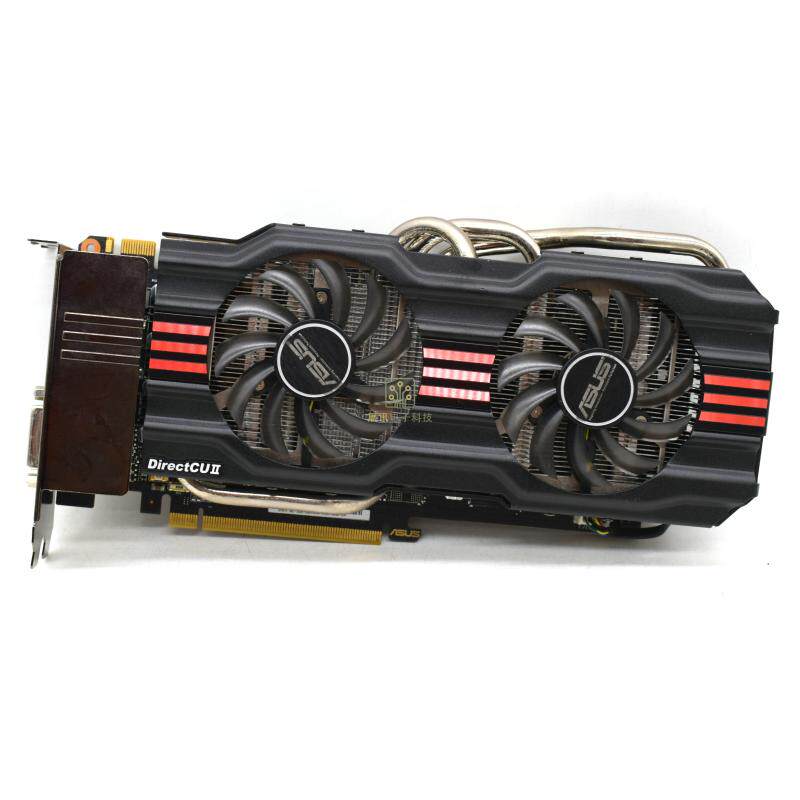 asus/华硕gtx670 directcu ii 2g d5网游吃鸡dnf 魔兽游戏型显卡