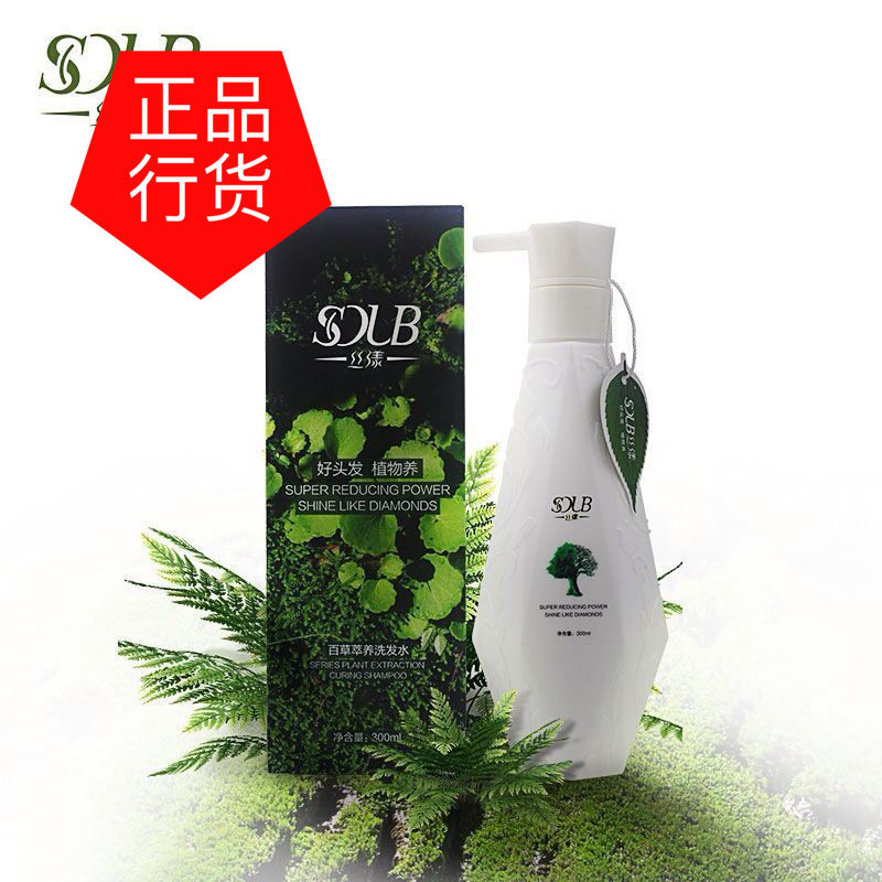 【一洗一护】美肌颜丝漾百草萃养洗发水滋养秀发改善毛躁柔软顺滑