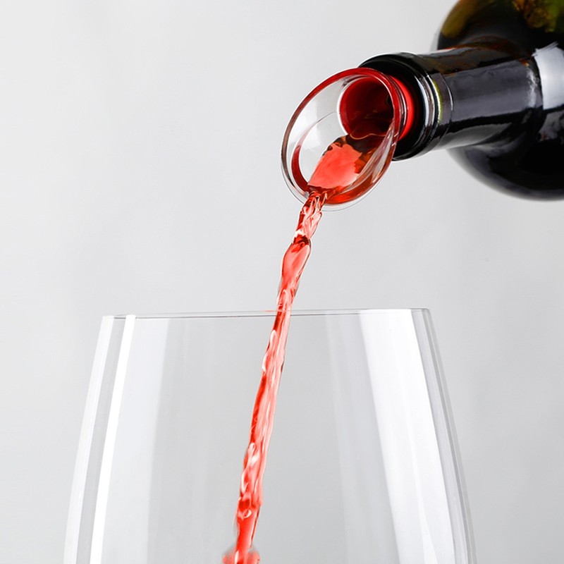 荷兰原装vacuvin梵酷 便携红酒倒酒器硅胶滤酒嘴引酒器家用防滴漏