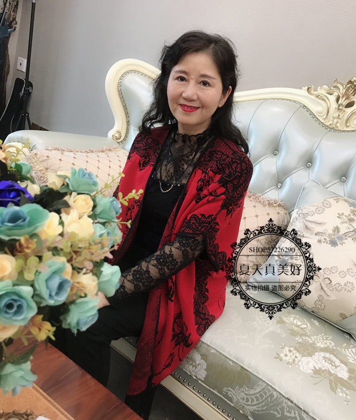 【季姐】妈妈装淘宝服装实拍 饰品买家秀拍摄真人模特自拍买家秀