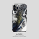 Acvoo丙烯画iPhone15适用于14双层15全包X现代画12艺术抽象手机壳