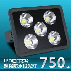 LED投光灯250W500W广场篮球场照明灯投射灯户外广告灯聚光