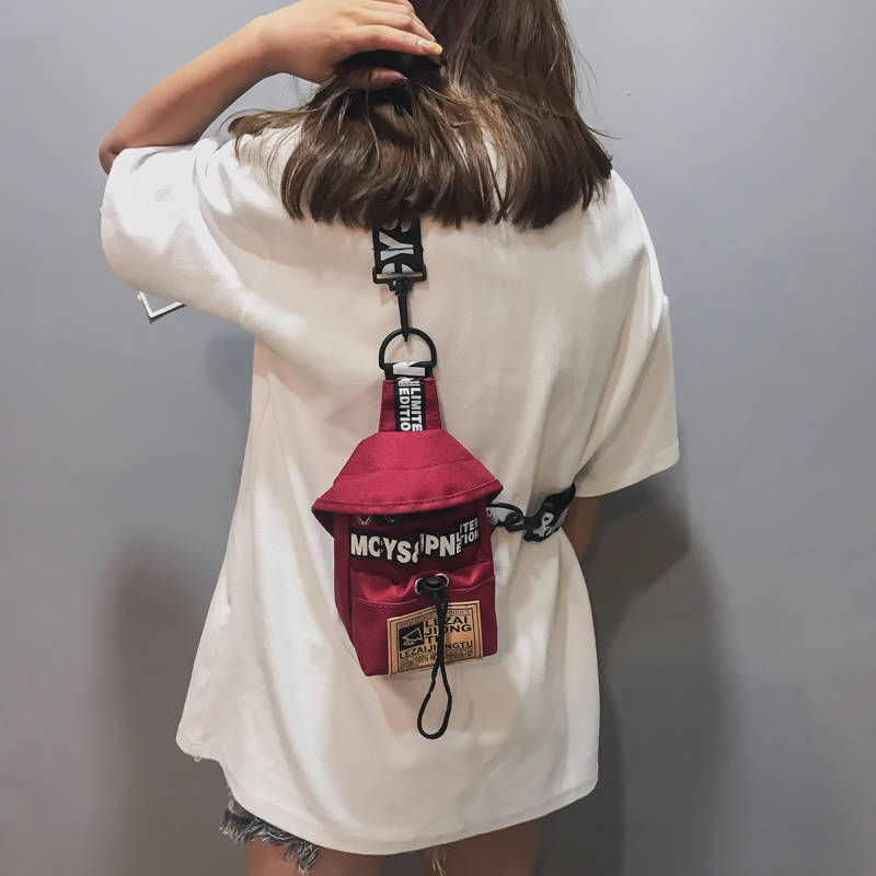 包包女2019新款潮时尚百搭宽带个性迷你小腰包斜挎单肩嘻哈胸包在类目 箱包皮具/热销女包/男包, 女士包袋中 - 来自Buy2taobao.com提供专业的淘宝代购服务