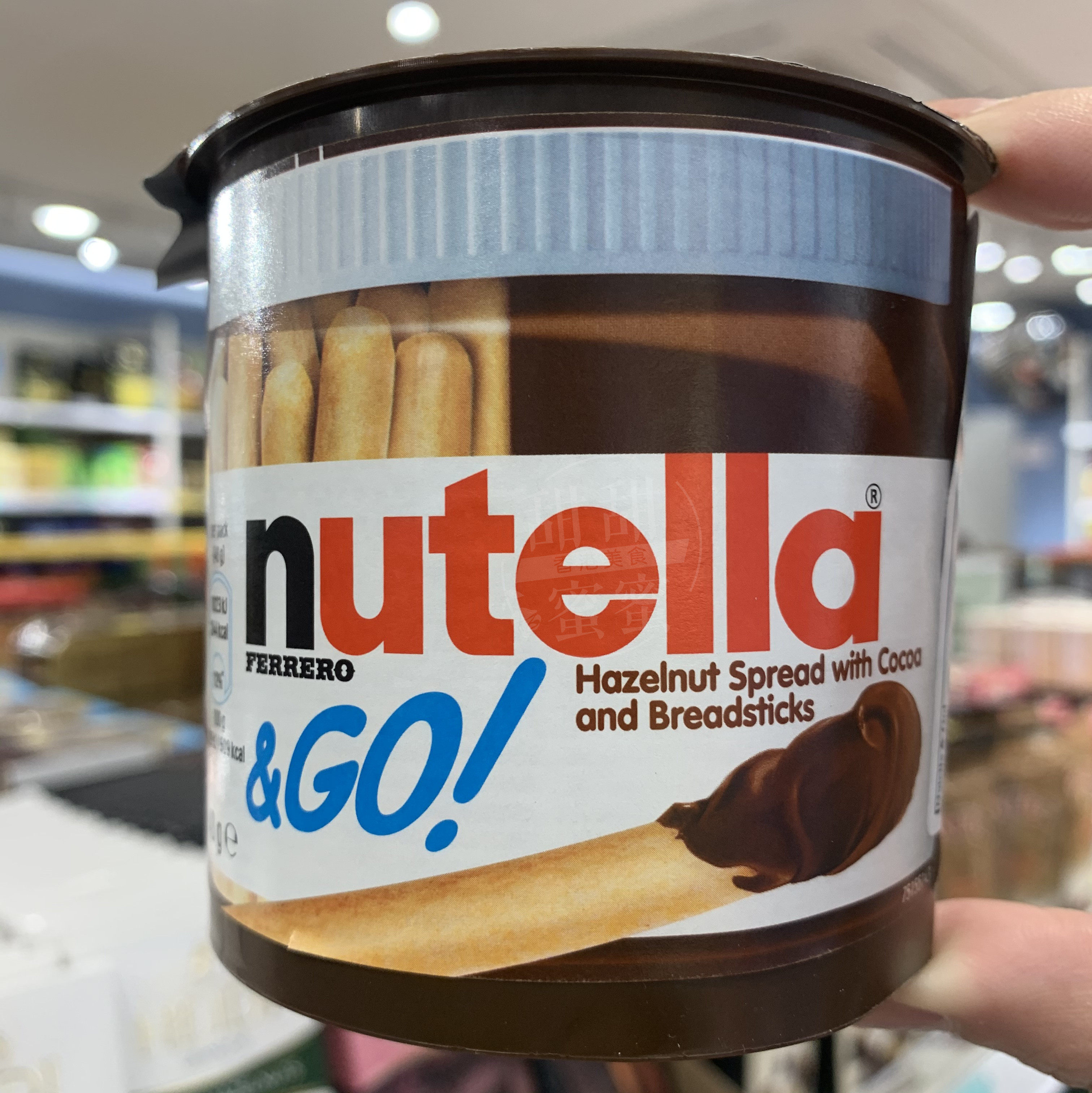 香港代购饼干_香港代购  德国正品费列罗nutella能多益巧克力酱 手指