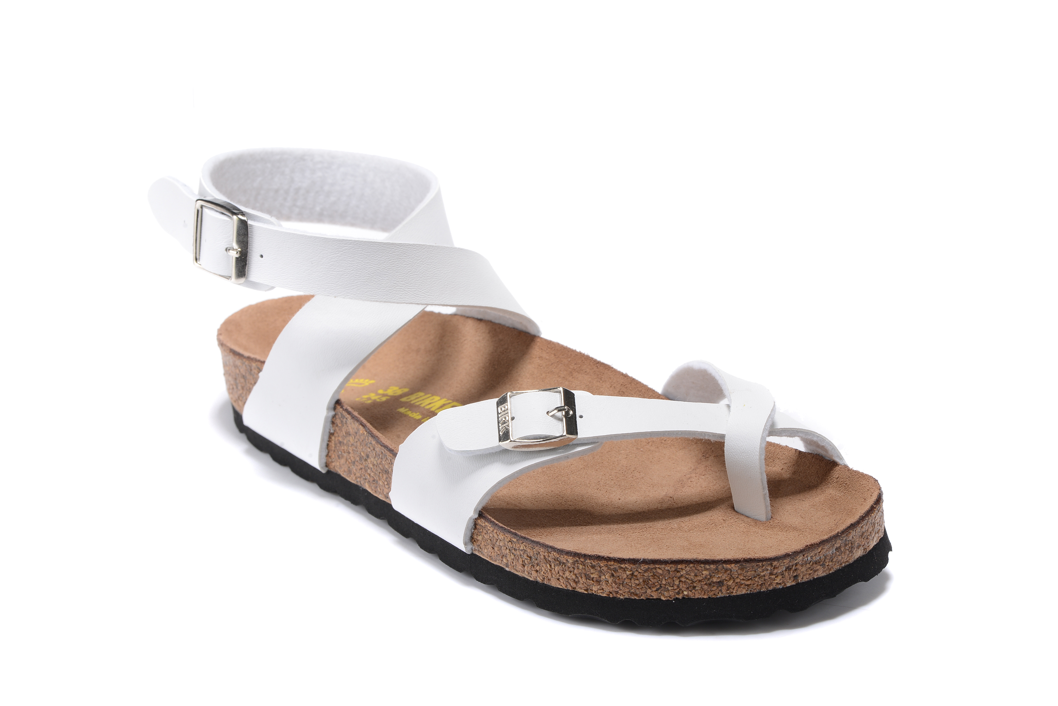 briken stock 男鞋夹脚凉鞋女外穿勃肯鞋白色 ladies sandals men在类目 流行男鞋, 拖鞋中 - 来自Buy2taobao.com提供专业的淘宝代购服务