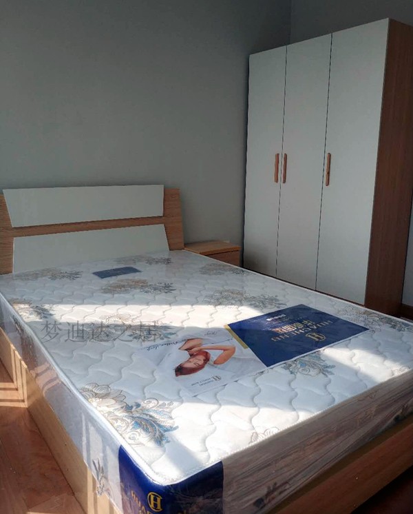 重庆 双人床 板式床 低箱 简欧 现代 无异味 百搭式 1.5米 简易