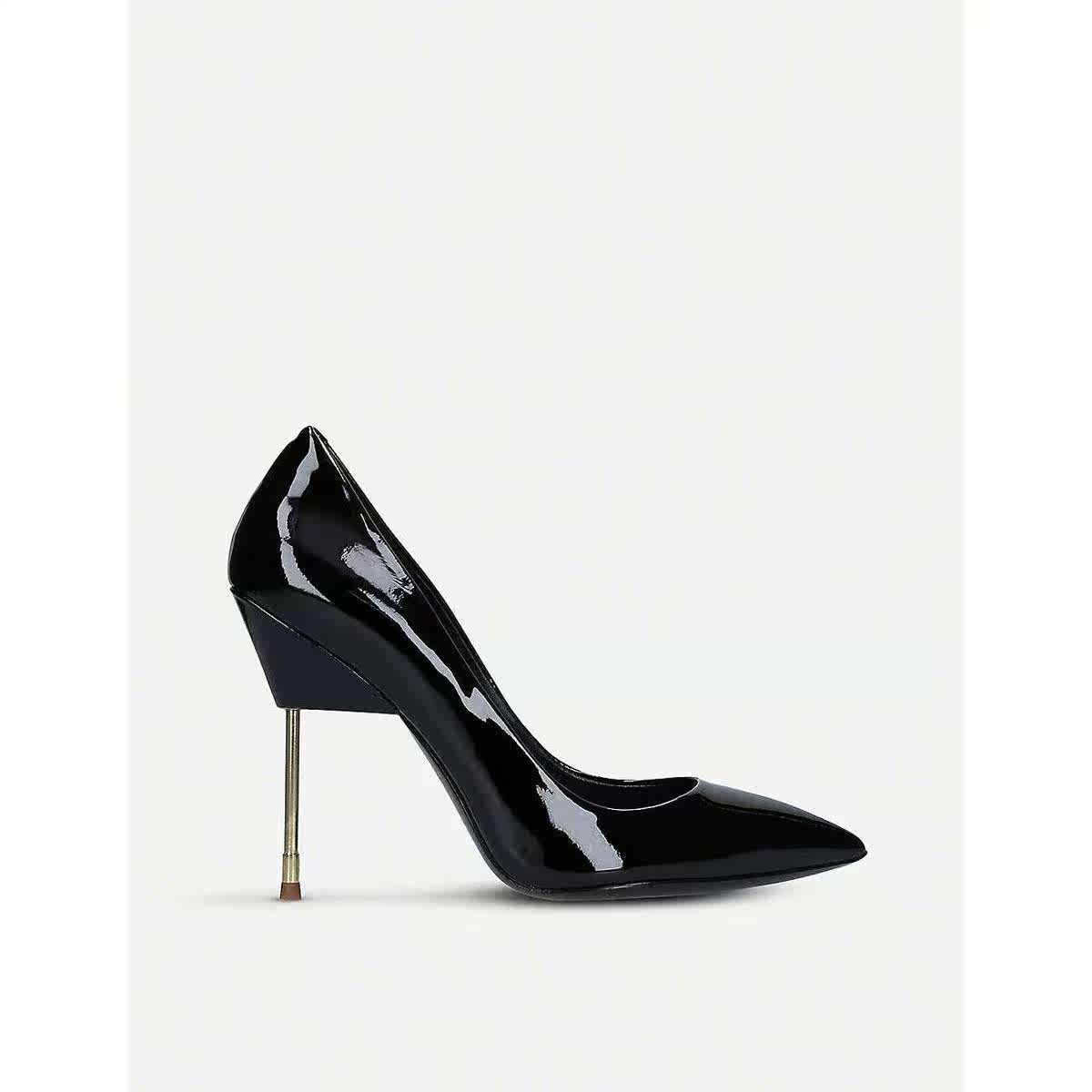 kurt geiger london britton 漆皮宫廷鞋2022新款秋冬女鞋奢侈品