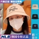 2023新款韩国专柜MLB渔夫帽复古字母刺绣百搭情侣盆帽3AHTV013N