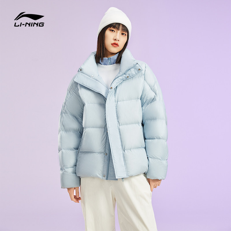 李宁女羽绒服
