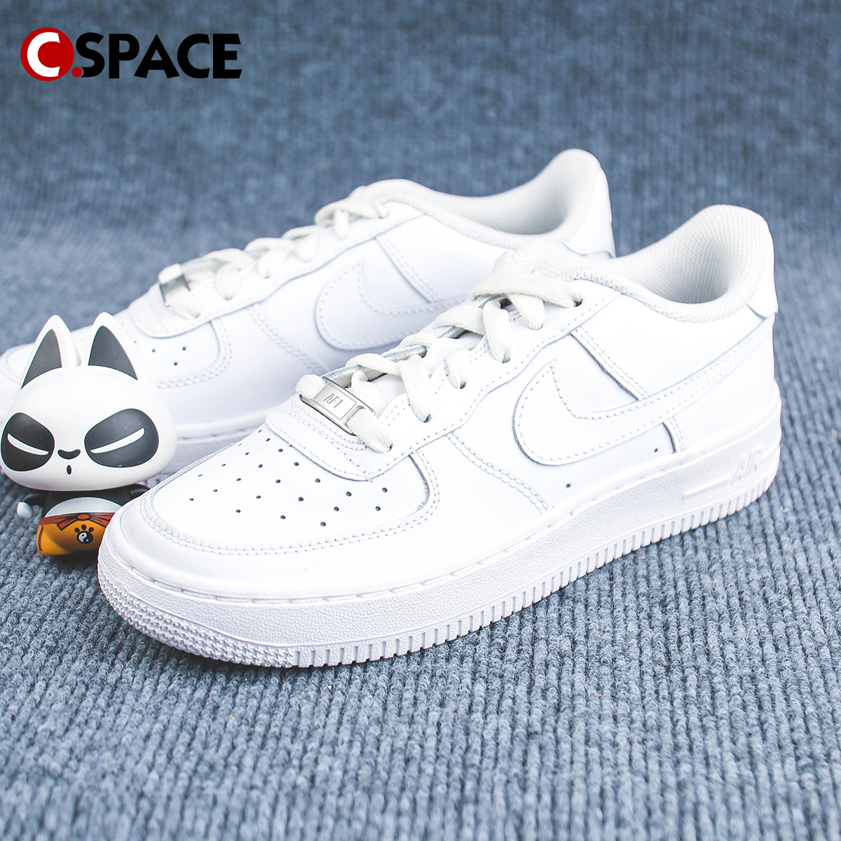 Cs Nike Air Force 1 AF1 大童GS 纯白 休闲运动板鞋DH2920-111