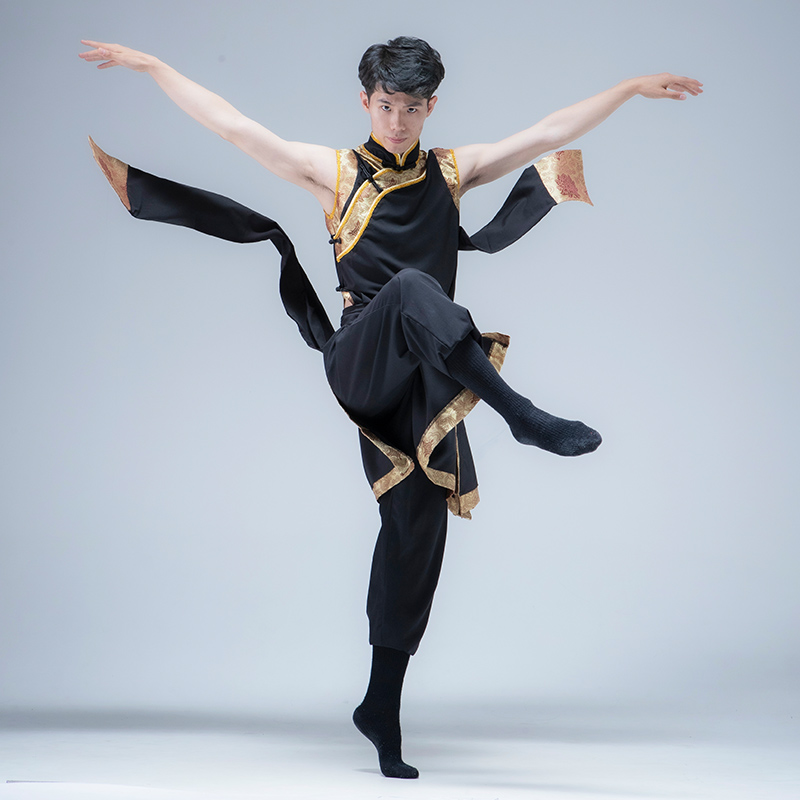 蒙古舞蹈服装男