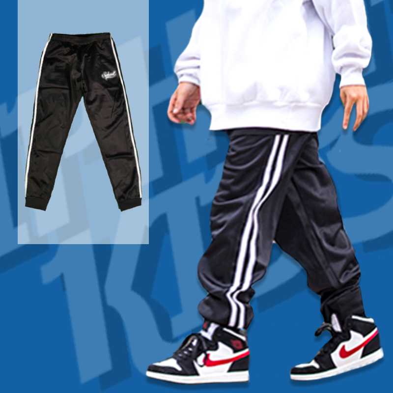 新品HIPHOP运动裤儿童街舞演出潮牌嘻哈童装夏季透气束脚BBOY裤子在类目 童装/婴儿装/亲子装, 裤子中 - 来自Buy2taobao.com提供专业的淘宝代购服务