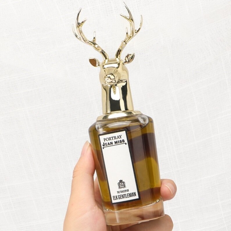 狐狸麋鹿兽首香水男女士持久淡香学生少女清新自然木质香法国贵族