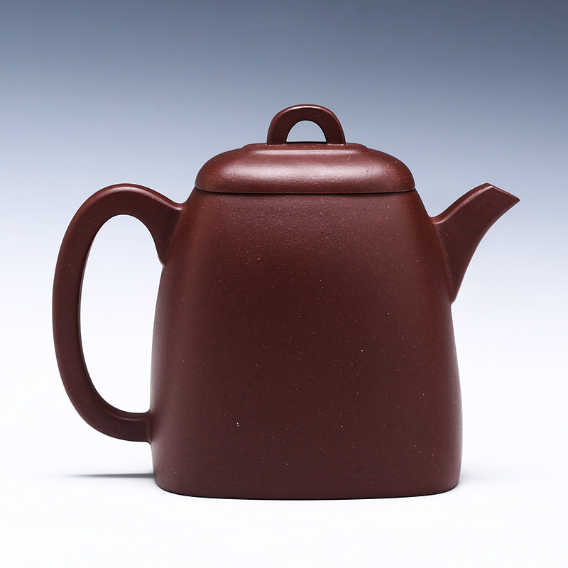 【四方秦权】高级工艺美术师 张伟军底槽清方壶宜兴紫砂壶茶壶