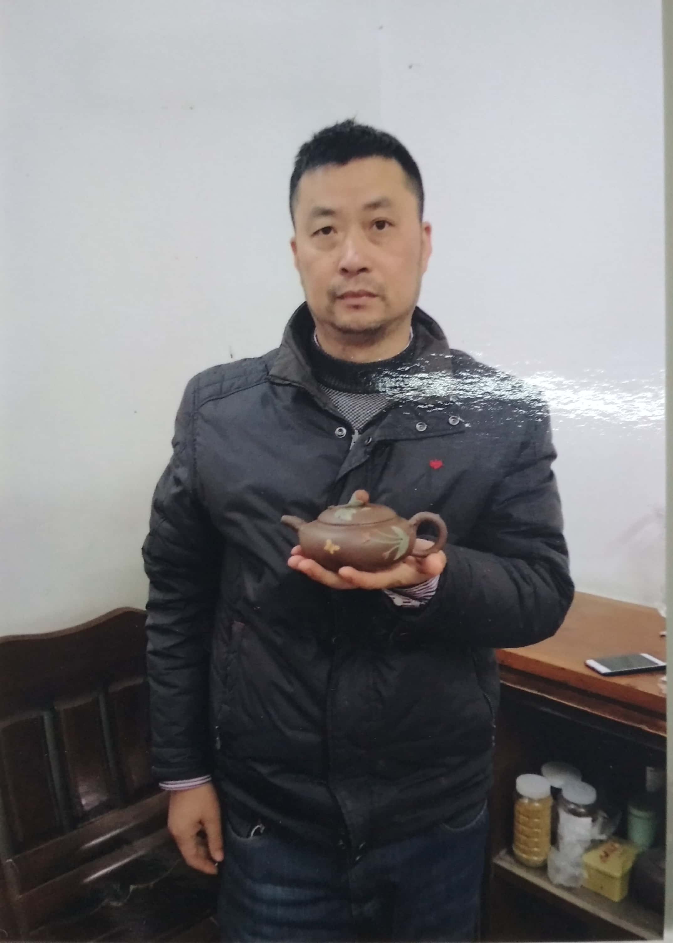 【牡丹】工艺美术师 董正强 紫泥花货 宜兴紫砂壶茶壶