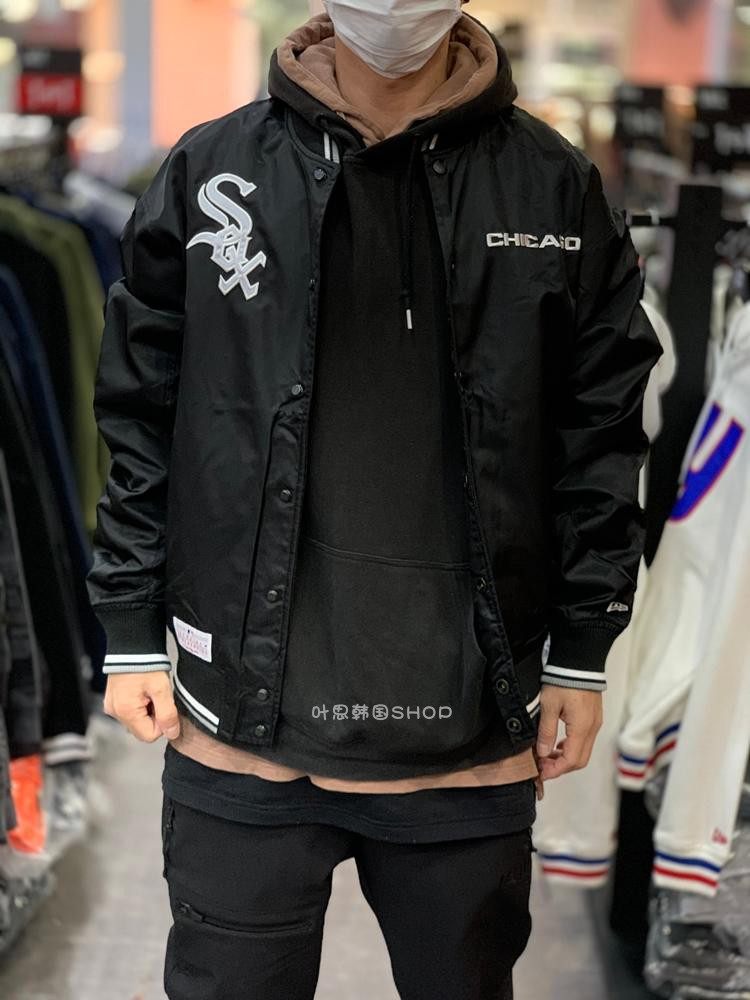 new era 纽亦华ny男女同款舒适棒球服外套夹克12354501 12354502