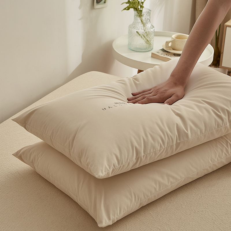 A类新疆棉花枕芯丨全棉纯棉枕头可水洗低高枕成人单件家用48x74cm