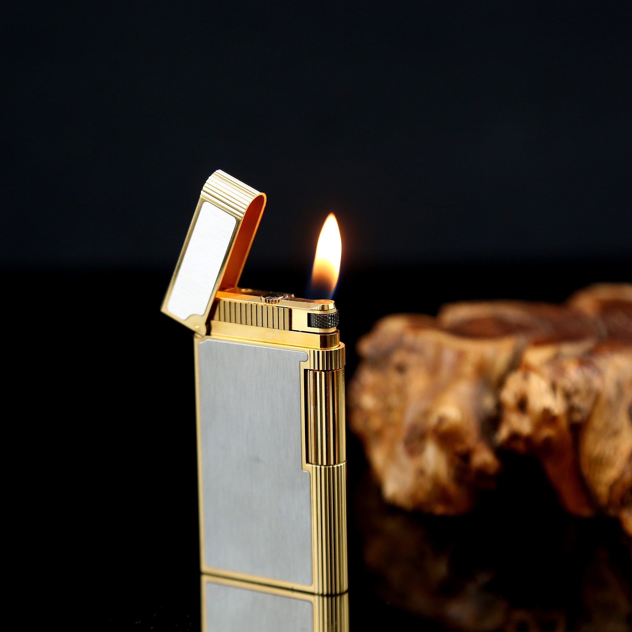 [奢品闪拍]95新一代名机!瑞士凯兰帝高端打火机[市场价3600]