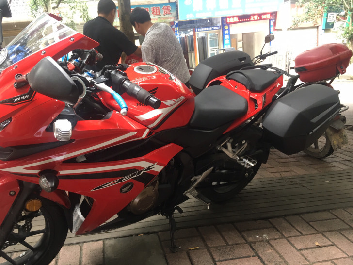 CB500-CBR500R边箱尾箱改装重要重点安装