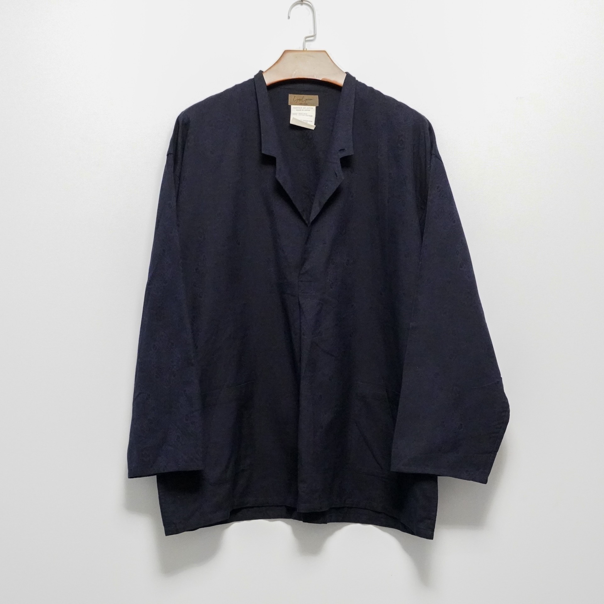 Yohji Yamamoto 1984SS Silk-Cotton Pullover