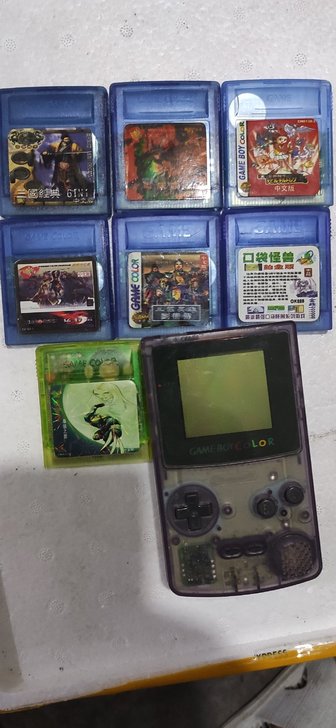 gameboycolor任天堂gbc游戏机，全原装，没