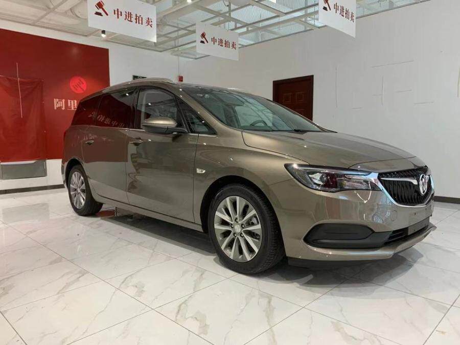 新车别克gl6商务mpv金色186号网络拍卖公告