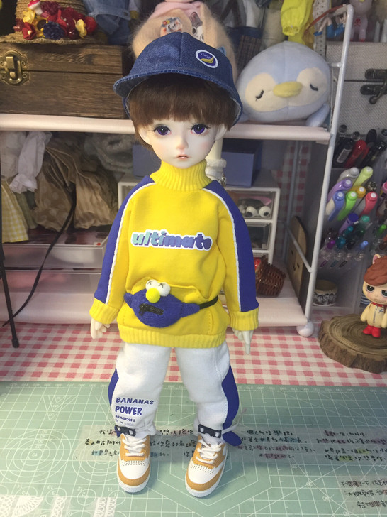 [bjd]MK虫虫6分bjd整体18年5月左右的娃，粉