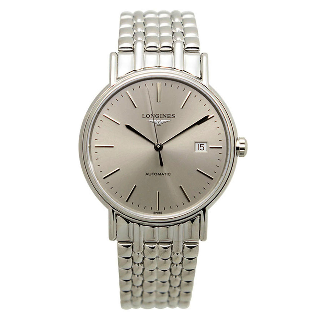 5新]浪琴男表 瑰丽系列自动机械表 l4.921.4.72.