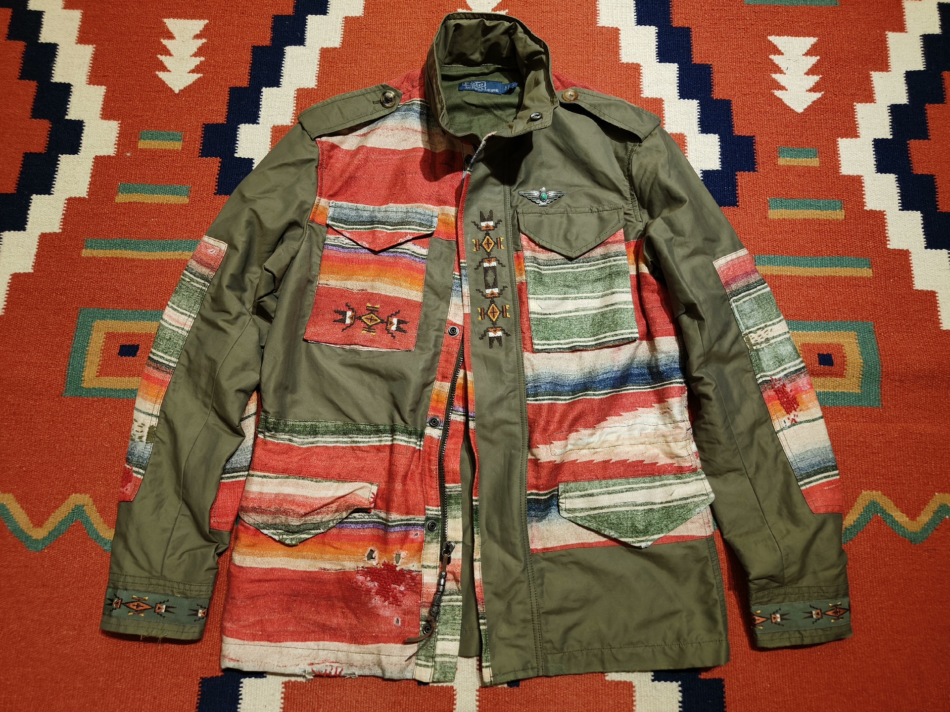 RRL Military Style Navajo Jacket